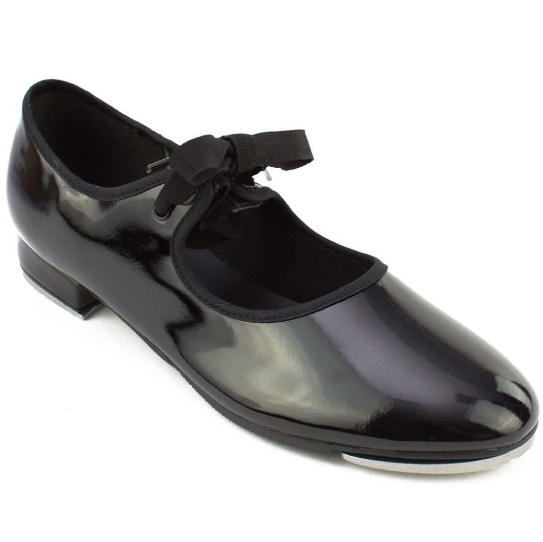 Tan Classic Tie-Up Tap Shoes Fits Size 2 So Danca TA35 Child Size 2.5 Medium Schoenen Meisjesschoenen Dansschoenen 